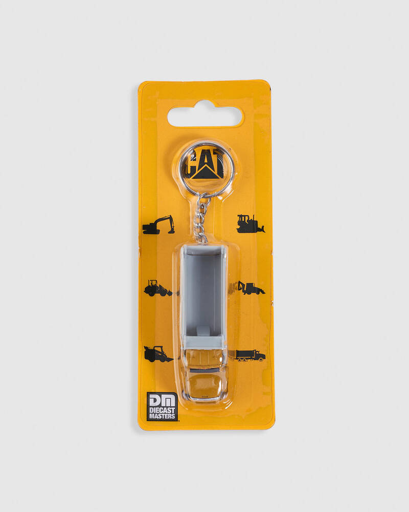 Cat Micro CT660 Dump Truck Keyring for Mens