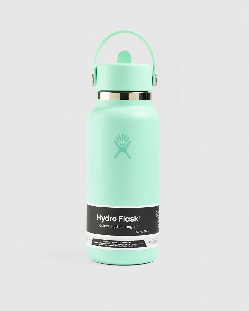 Hydro Flask 32 Oz Wide Flex Straw Cap Bottle for Unisex