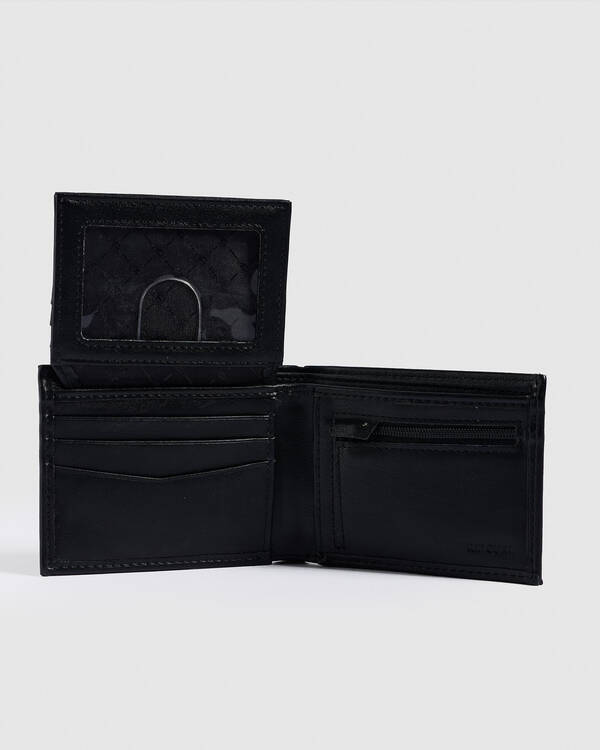 Rip Curl Patched Diamond All Day PU Wallet for Mens