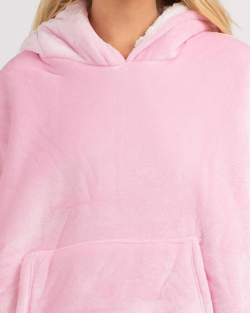 Mooloola Unicorn Hooded Blanket for Womens