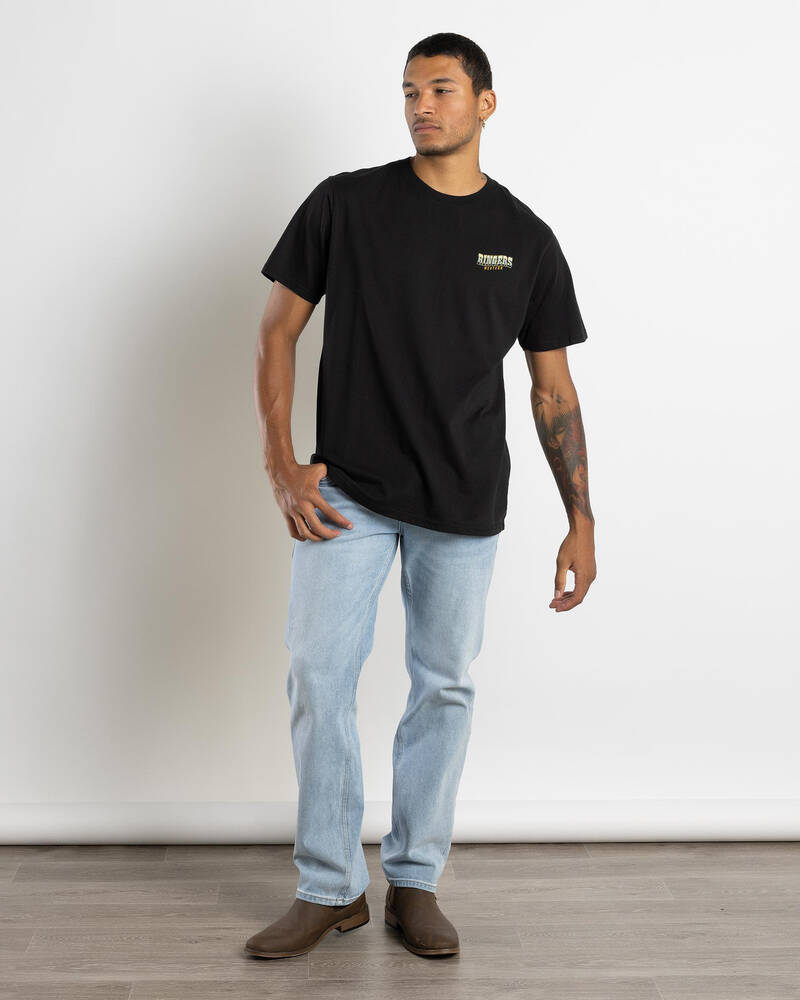 Ringers Western Buckin Barra Relaxed Fit T-Shirt for Mens