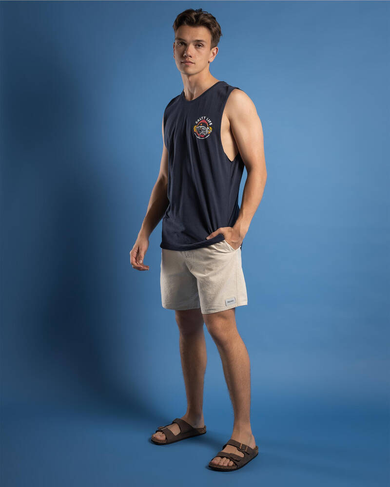 Salty Life Hidden Paradise Muscle Tank for Mens