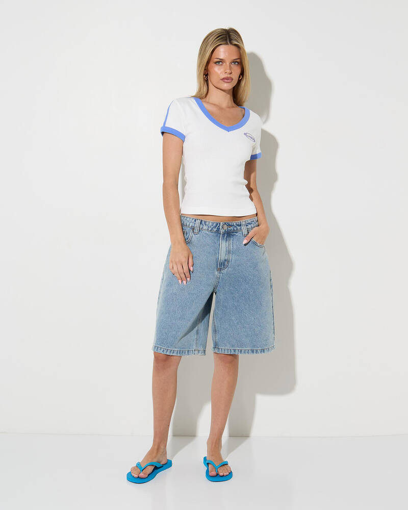 Billabong Surf Vibe V Neck T-Shirt for Womens