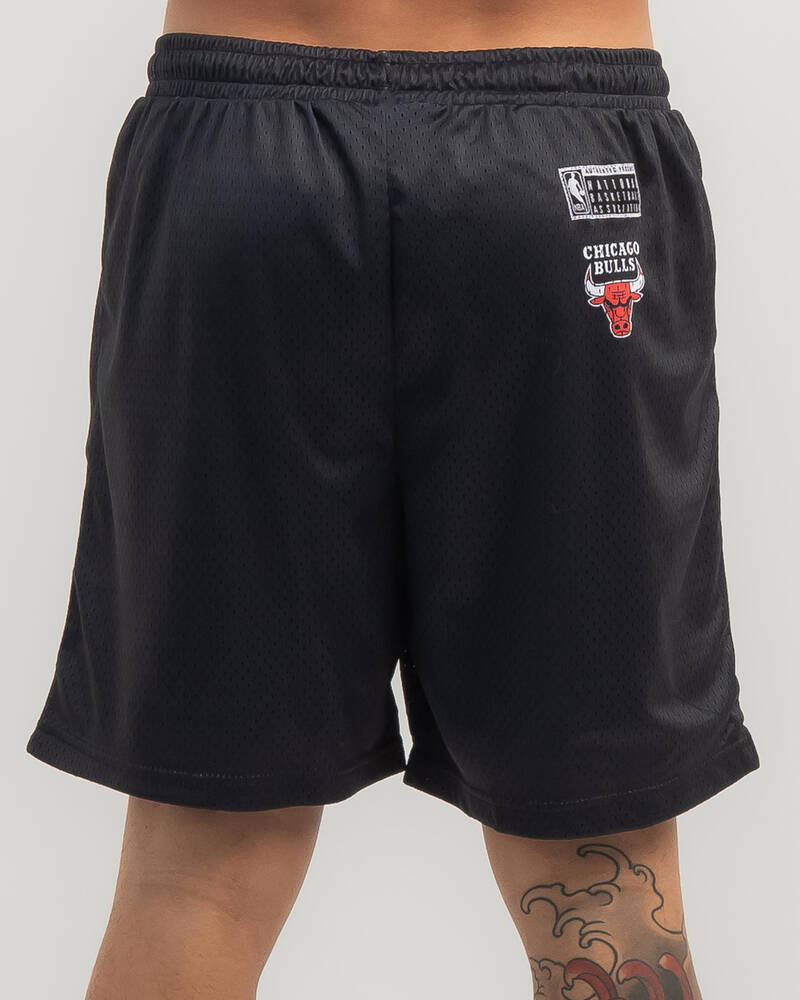 NBA Bulls Quinton Mesh Shorts for Mens