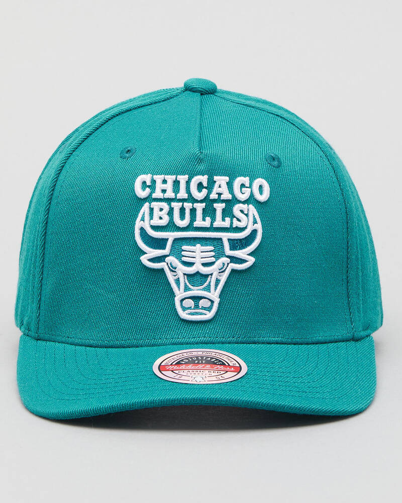 Mitchell & Ness Chicago Bulls Verdigris Snapback Cap for Mens image number null