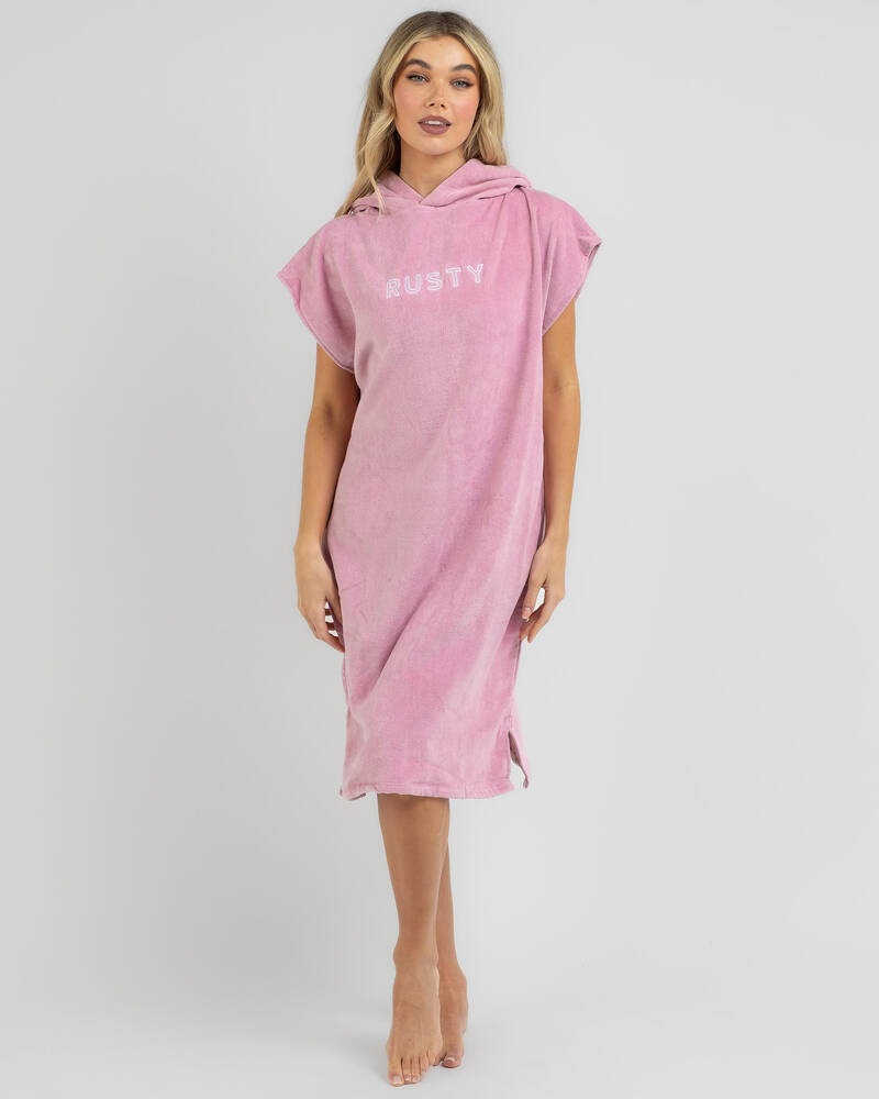Rusty Essentials Hooded Towel for Womens