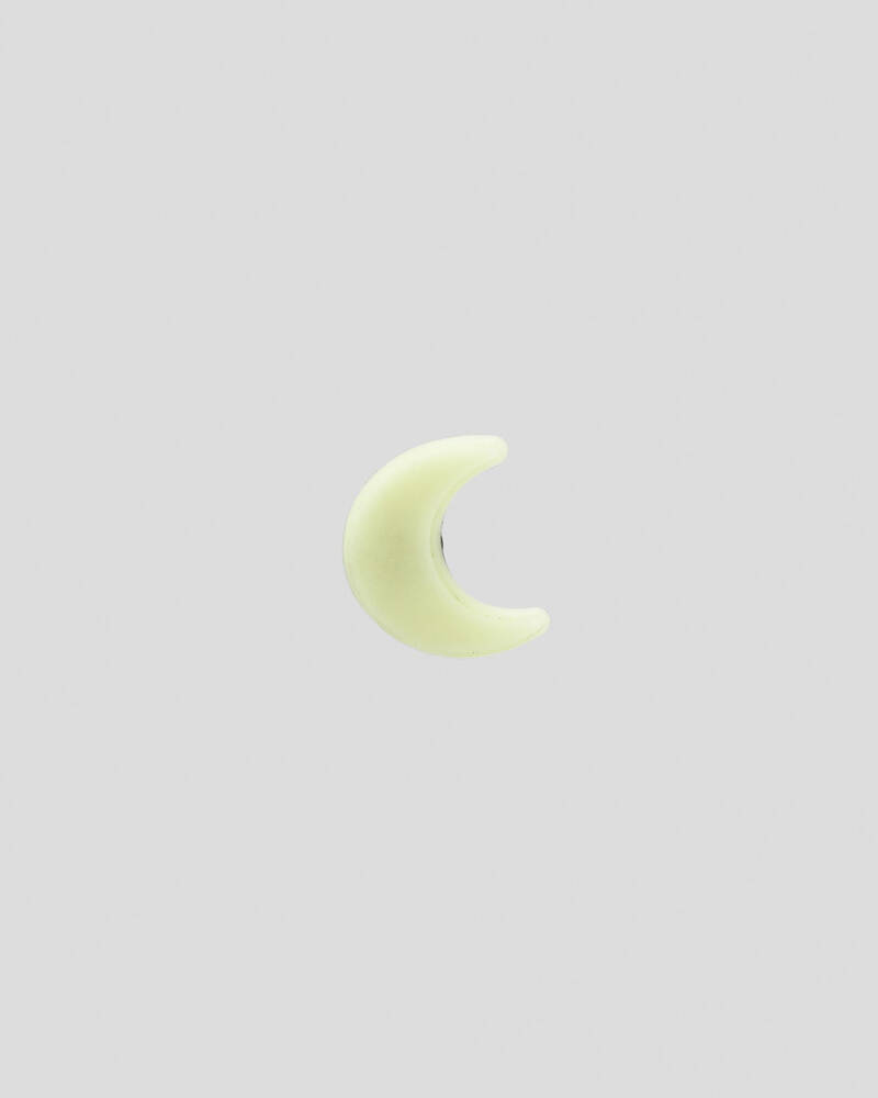 Crocs Glow In The Dark Crescent Moon Jibbitz for Unisex
