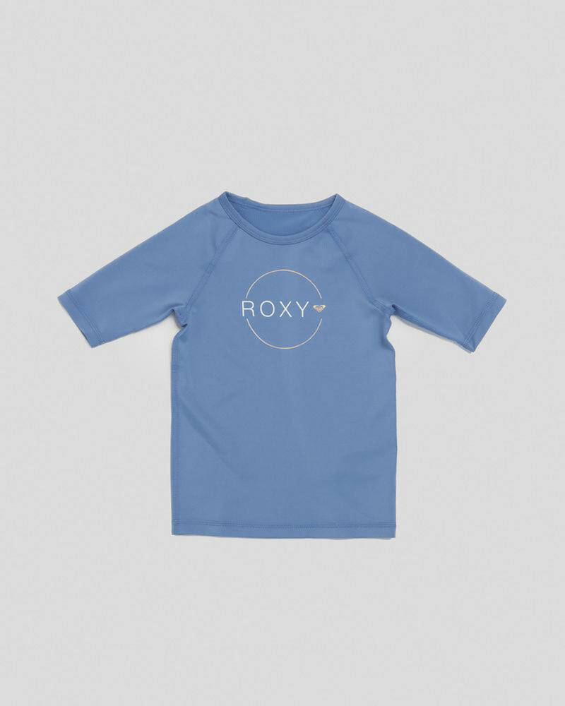 Roxy Toddlers' Beach Classics Short Sleeve Rash Vest for Womens