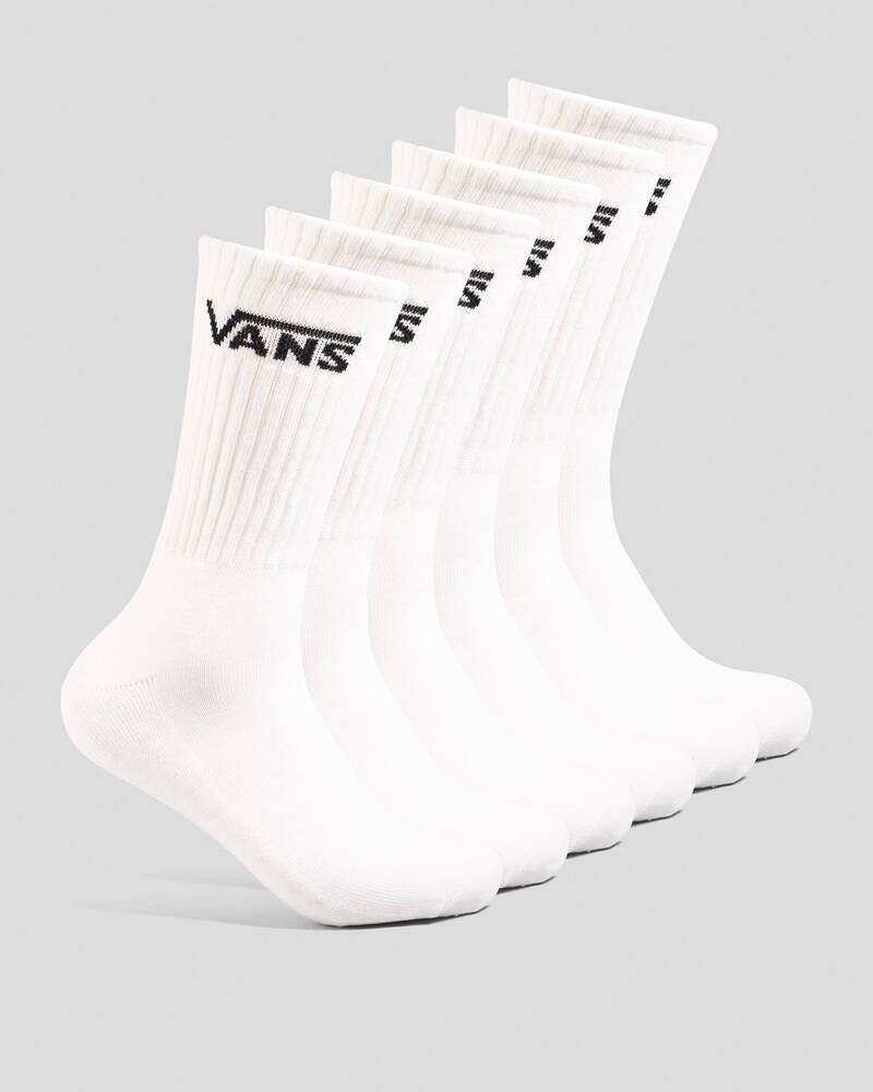 Vans Classic Crew Socks 6 Pack for Mens