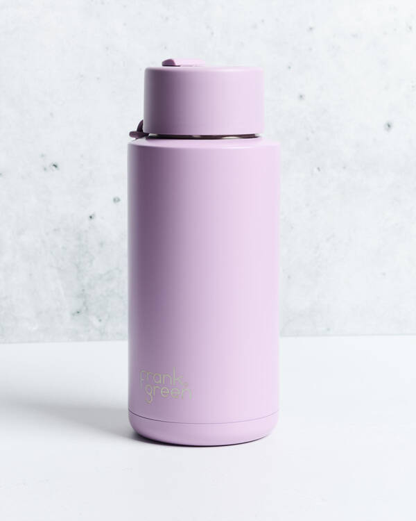 Frank Green 34oz Reusable Bottle with Straw Lid for Unisex