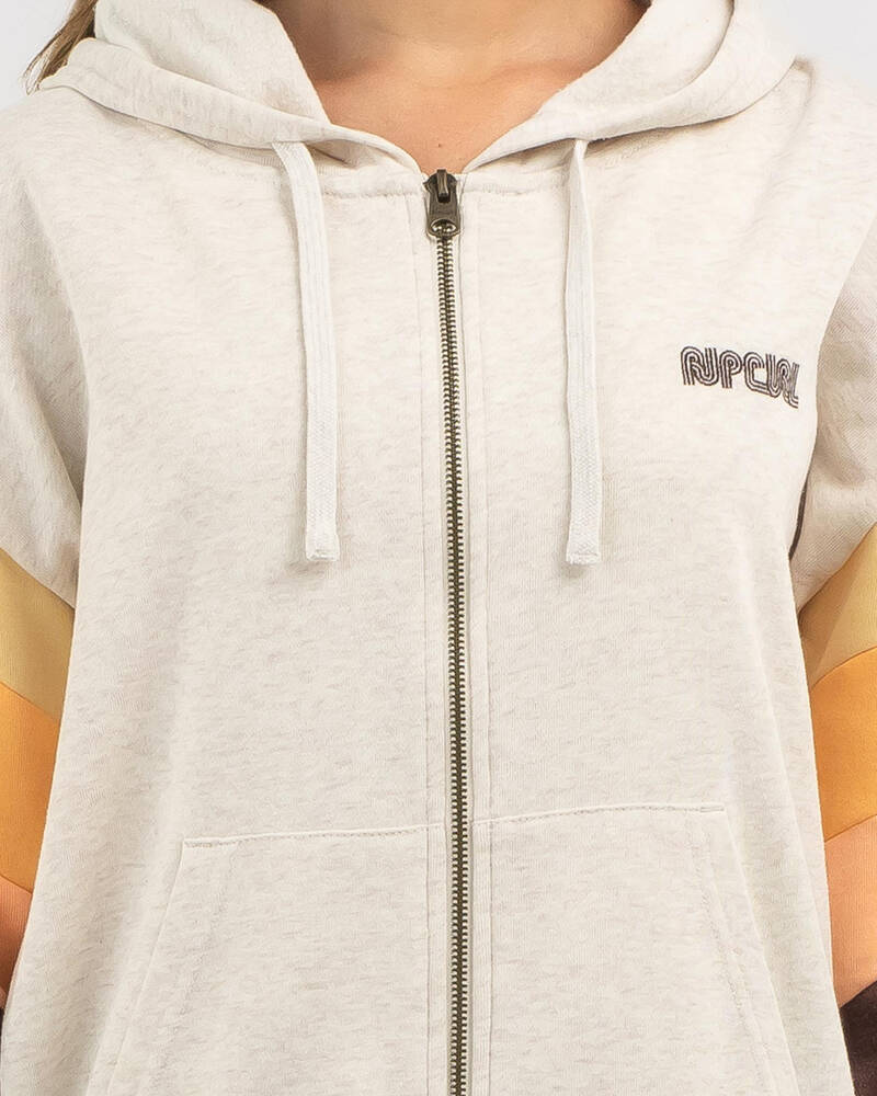 Rip Curl Surf Revival Zip Through Hoodie for Womens