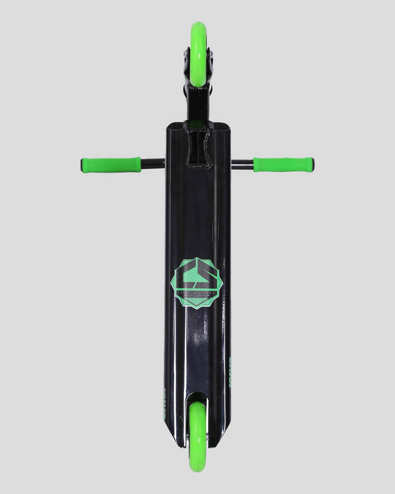 Crisp Scooters Crisp Blitz Black/Green Scooter for Mens