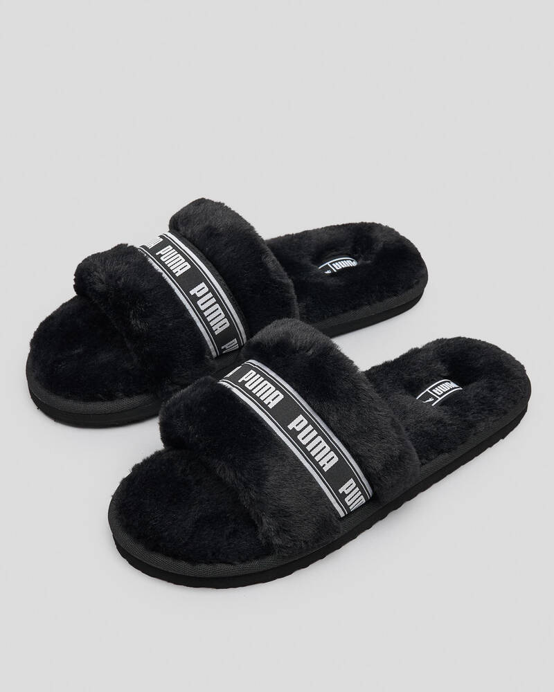 Puma Fluff Slide Sandals for Womens