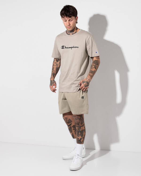 Champion Puff Script T-Shirt for Mens