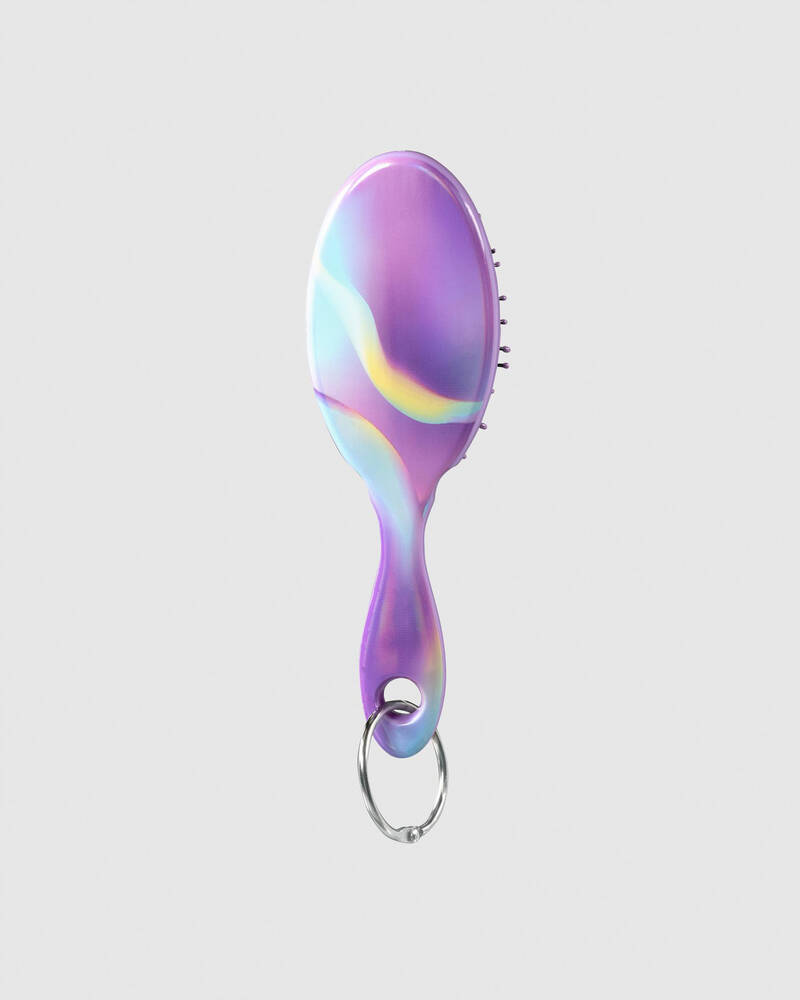 Wet Brush Fantastic Voyage Hair Brush Key Chain for Womens