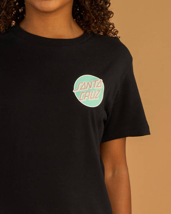 Santa Cruz Girls' Other Dot Reversible Chest T-Shirt for Womens