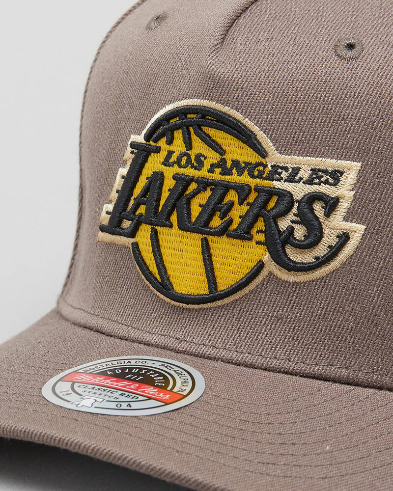 Mitchell & Ness Los Angeles Lakers Diamond One Redline Cap for Mens