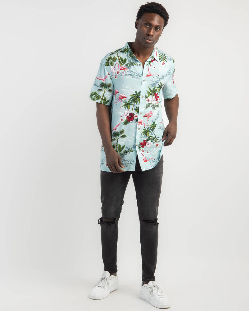Lucid Savanna Short Sleeve Shirt for Mens