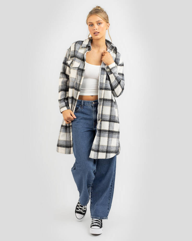 Mooloola Carson Long Shacket for Womens