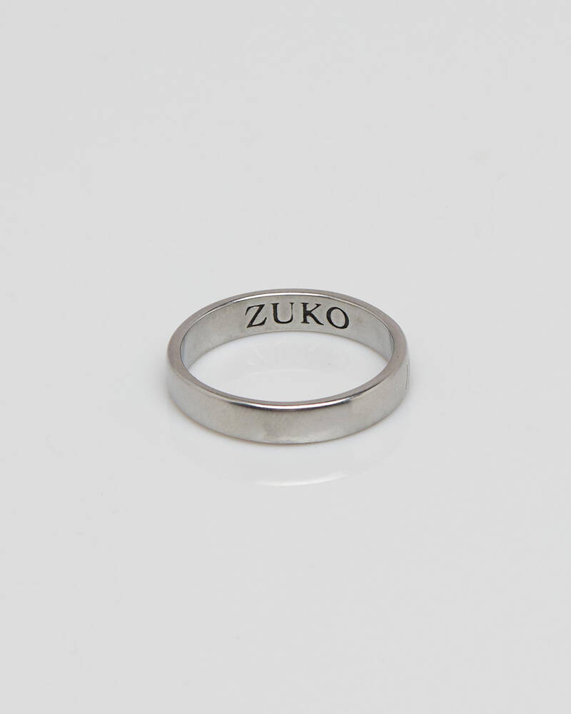 ZUKO Jewellery Stacker Ring for Mens