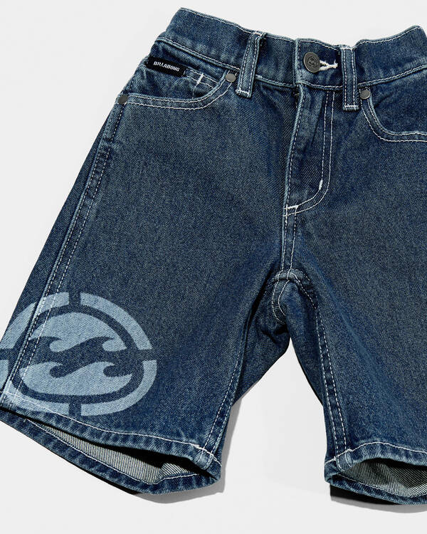 Billabong Toddlers' Spec 73 Denim Shorts for Mens