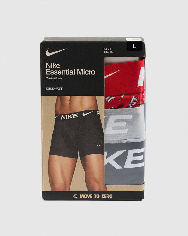 Nike Essential Micro Trunk 3 Pack for Mens