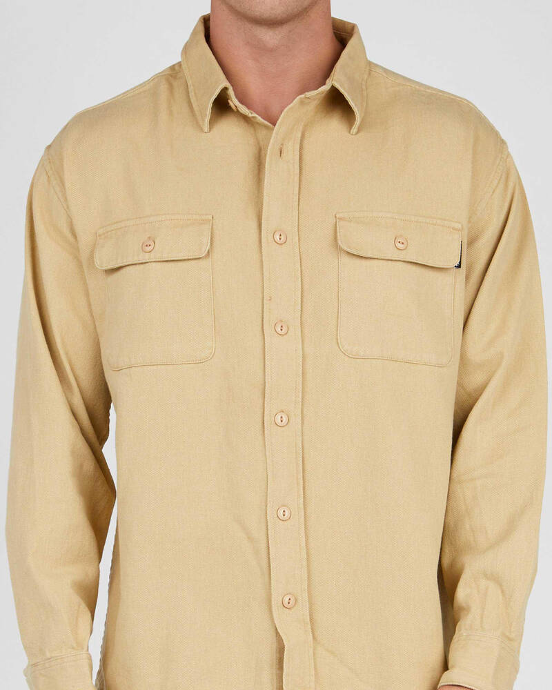 Rusty No Thrills Long Sleeve Shirt for Mens
