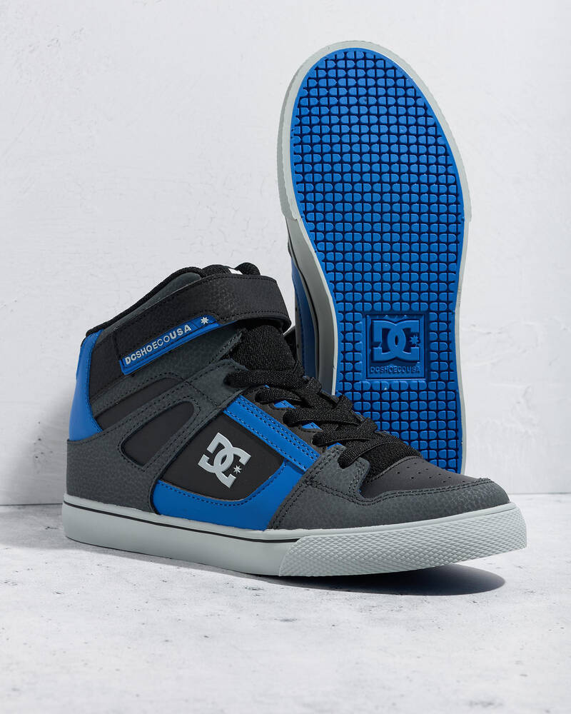 DC Shoes Boys' Pure High - Top EV Shoes for Mens