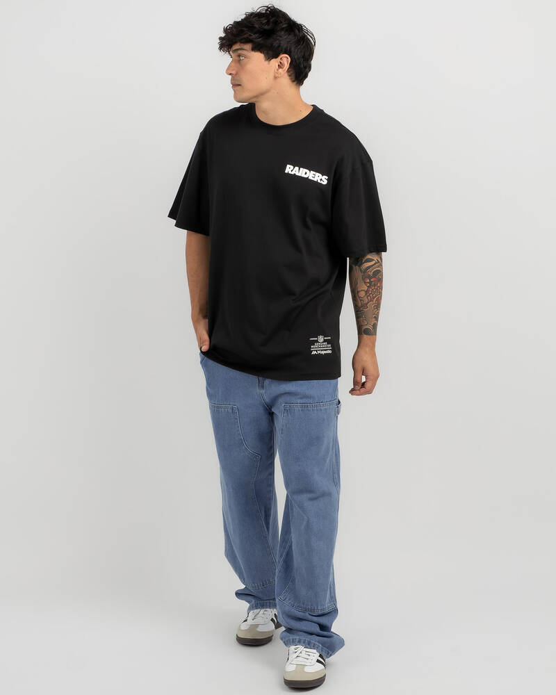 Majestic Las Vegas Raiders Team Crest T-Shirt for Mens
