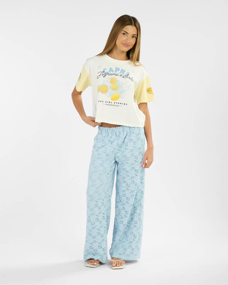 Eve Girl Girls' Capri T-Shirt for Womens