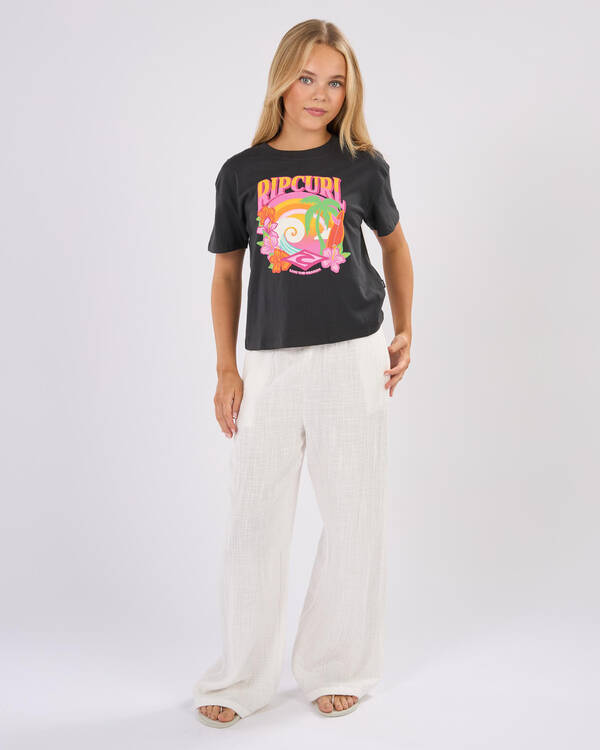 Rip Curl Girls' Tropical Dawn Crop T-Shirt for Womens