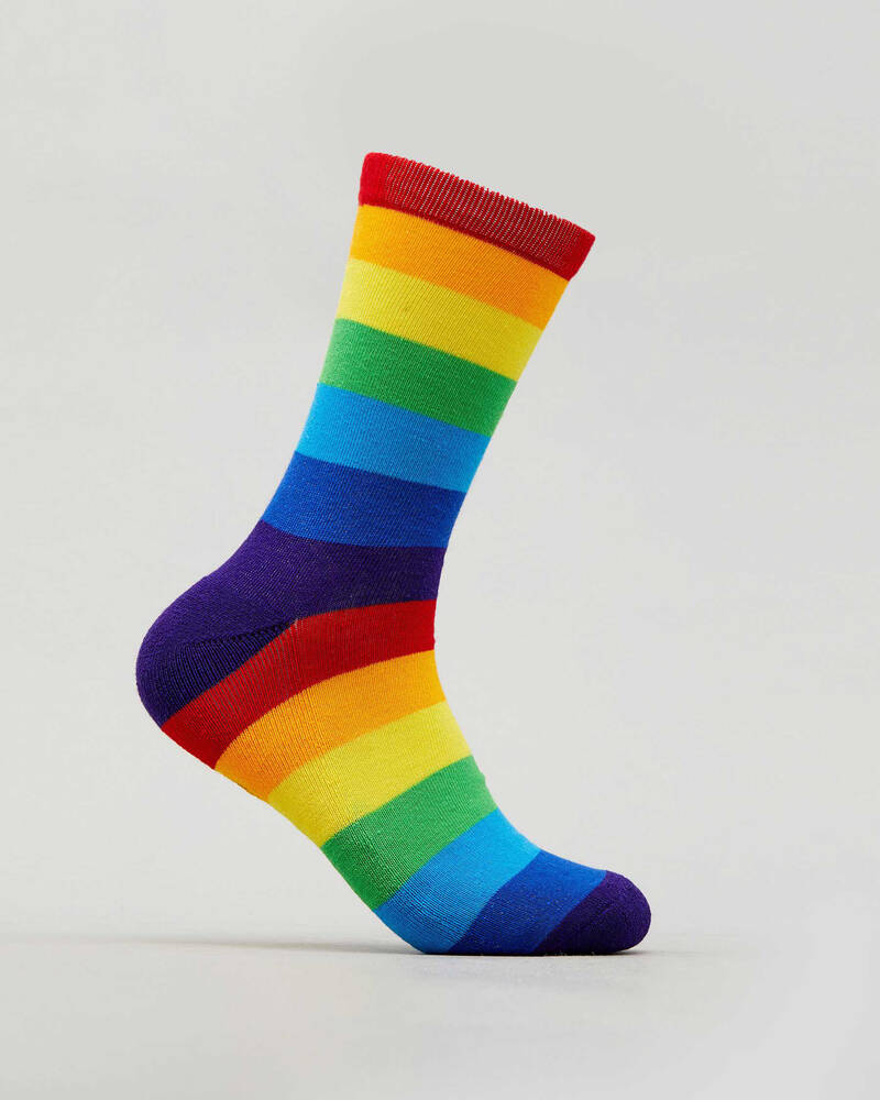Lucid Rainbow Socks for Mens