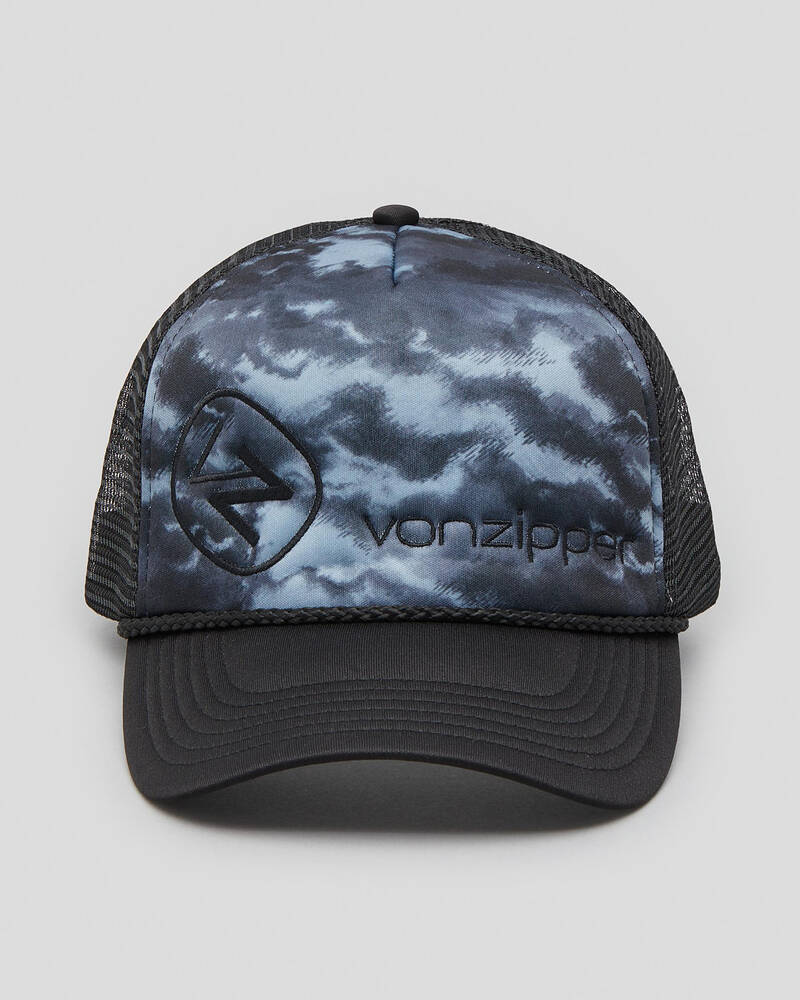 VonZipper Moby Tie Dye Collection Trucker Cap for Mens image number null