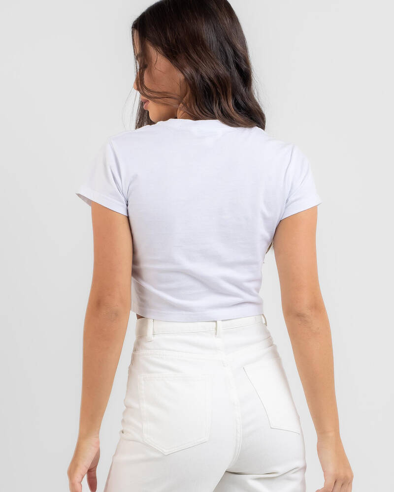 Rusty Poppy Baby Tee for Womens