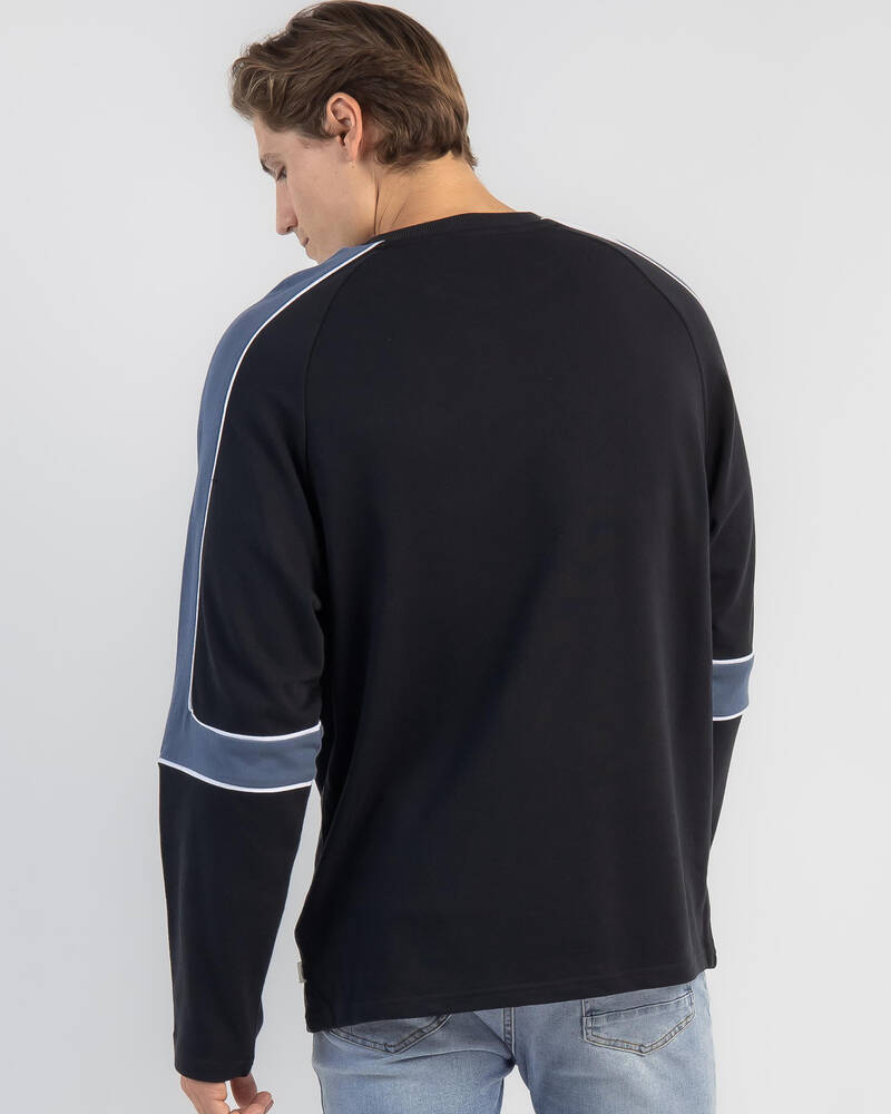 Quiksilver Saturn Panel Crew Neck Sweatshirt for Mens