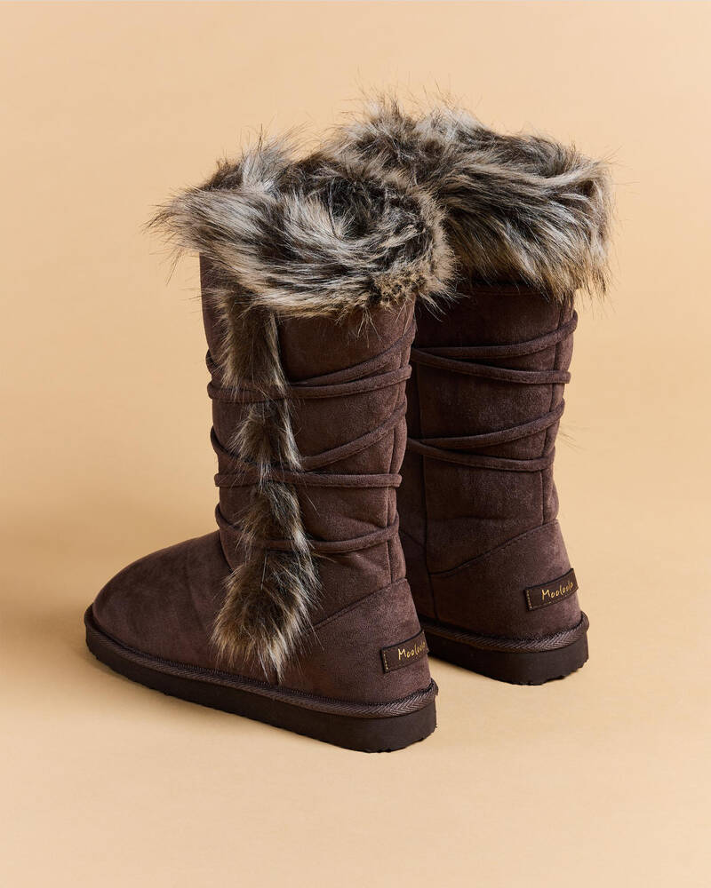 Mooloola Olympia Slipper Boots for Womens