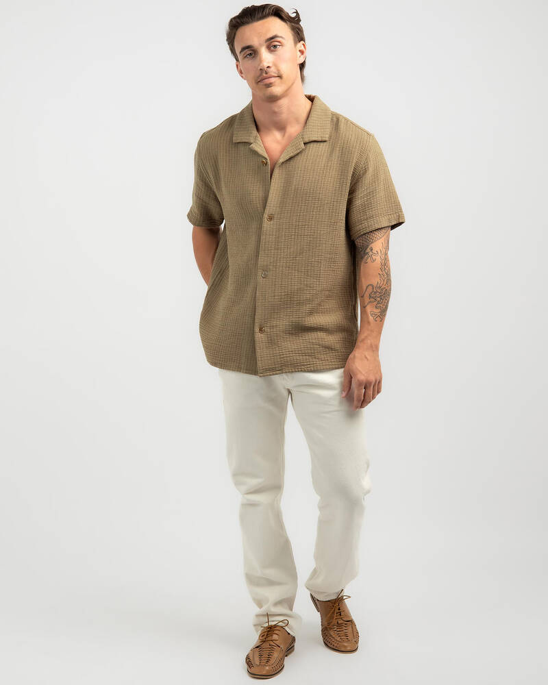 Rhythm Ensenada Short Sleeve Shirt for Mens