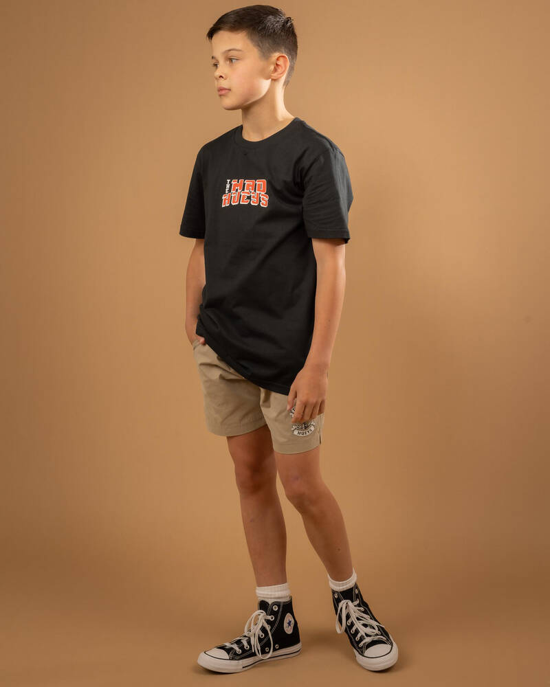 The Mad Hueys Boys' Surfer Shark T-Shirt for Mens