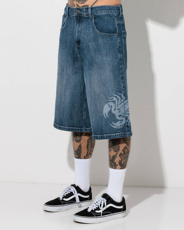 Dexter Venomous Denim Shorts for Mens