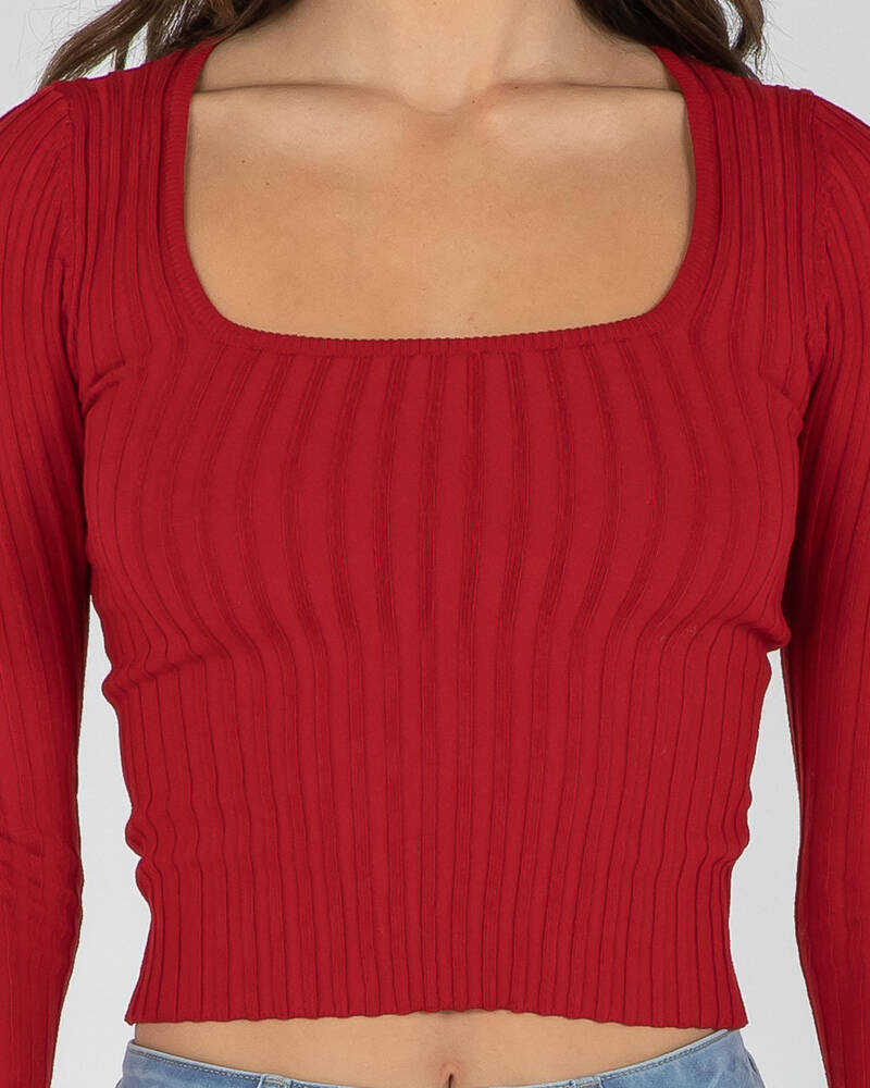 Mooloola Scully Knit Top for Womens