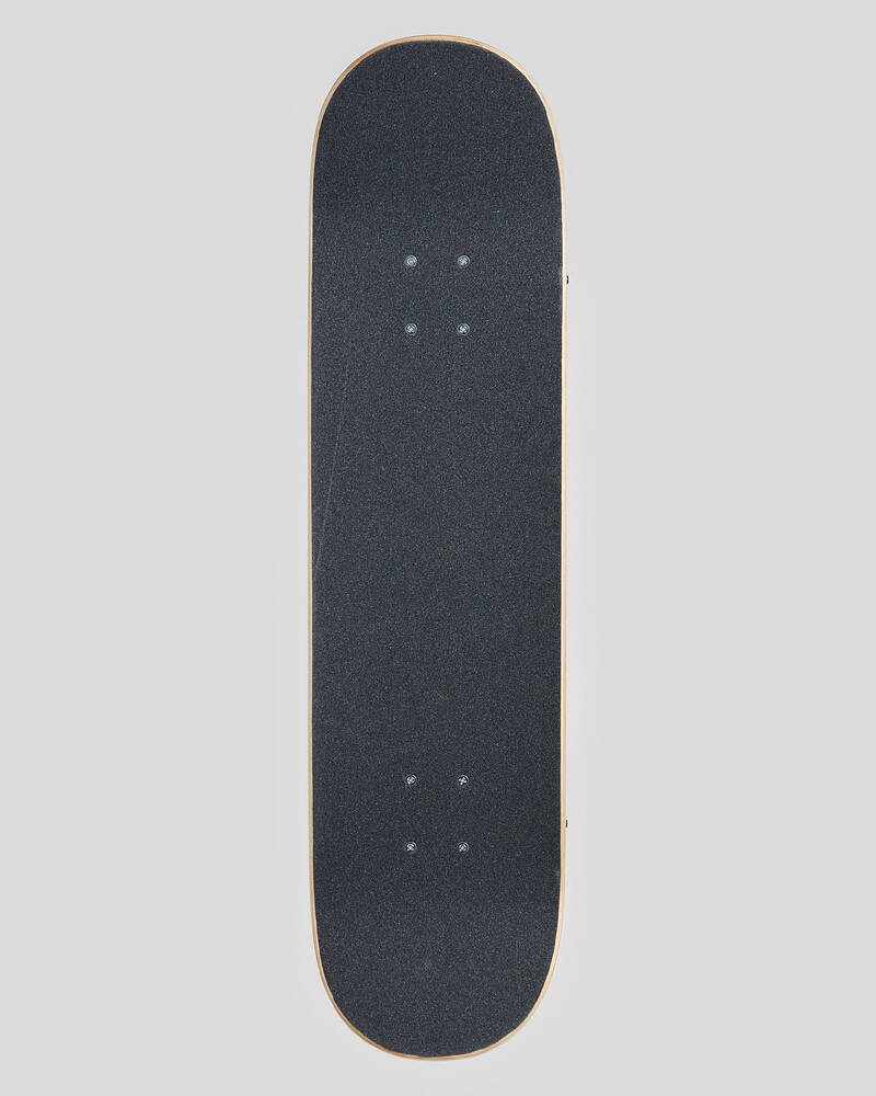 Globe G0 Black Serif 8.0" Complete Skateboard for Unisex