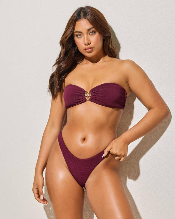 Kaiami Starfish High Cut Bikini Bottom for Womens