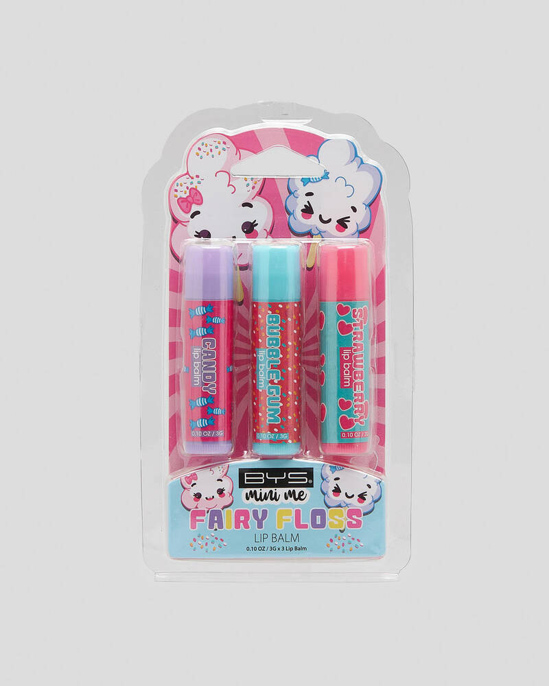 BYS Fairy Floss Lip Balm Pack for Womens