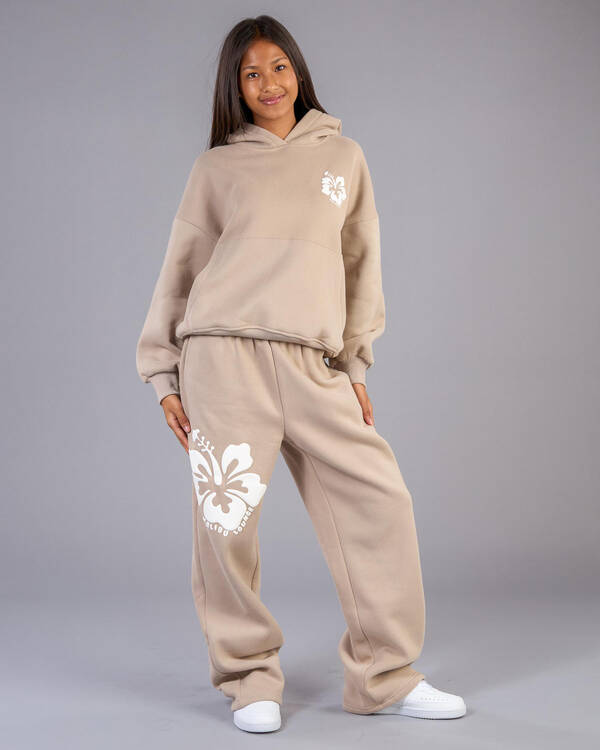 Malibu Lounge Girls&rsquo;Hibiscus Hoodie for Womens