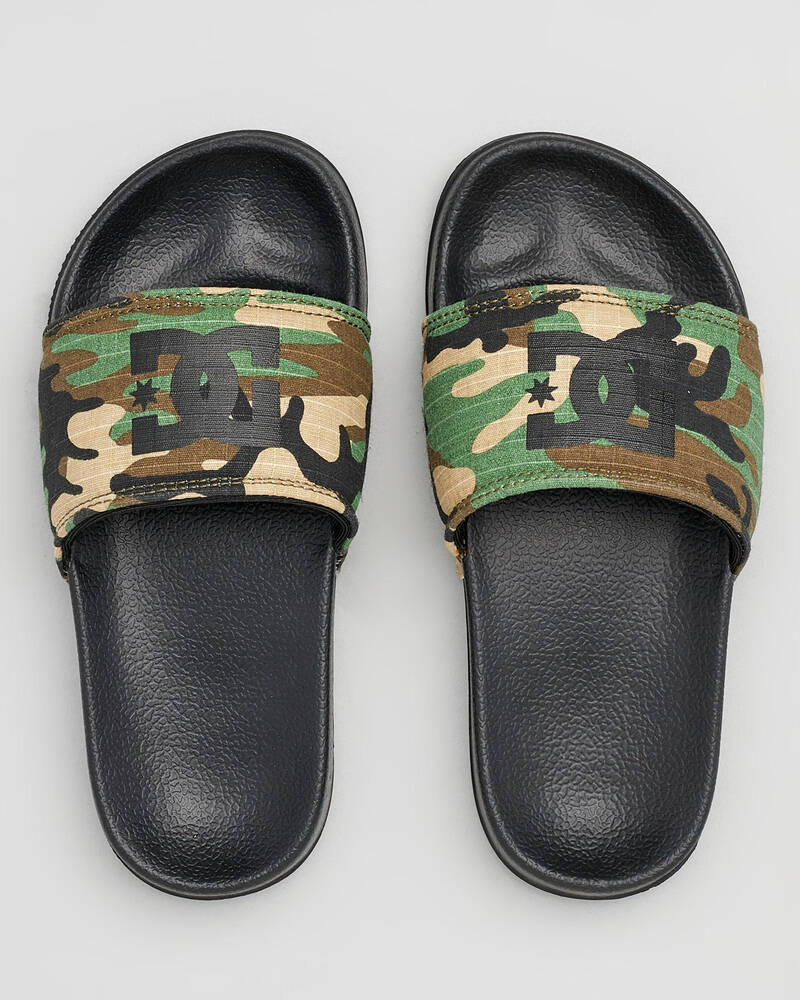 DC Shoes Junior Boys' DC Slides for Mens