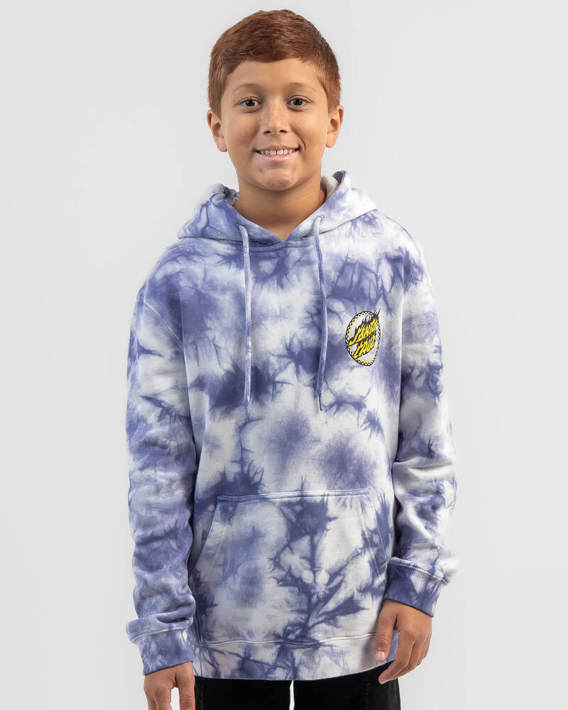 Santa Cruz Checked Out Flamed Dot Hoodie for Mens