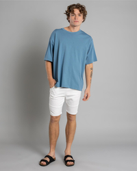 Lucid Barcelona Denim Walk Shorts for Mens image number null