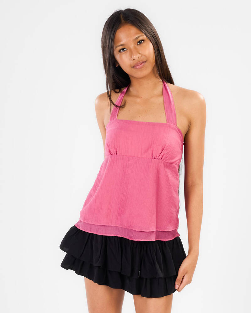 Mooloola Girls' Hadley Halter Top for Womens