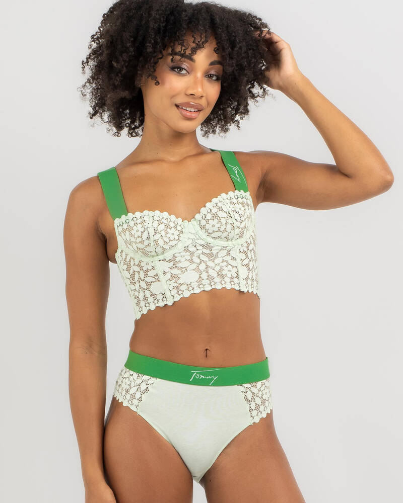 Tommy Hilfiger Signature High Waisted Bikini Brief for Womens