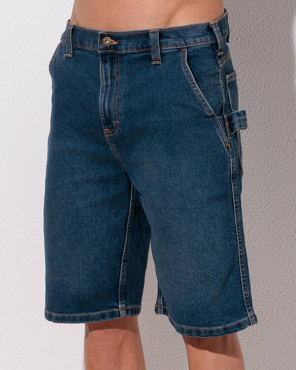 Dickies Relaxed Denim Utility Shorts for Mens
